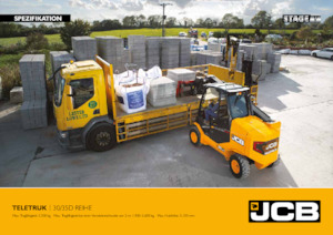 Teleskopické manipulátory JCB TLT 35-23D