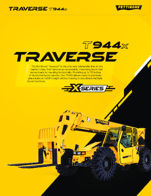 Teleskopické manipulátory Pettibone Traverse T944X