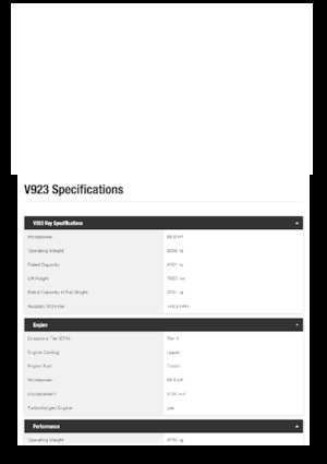 Teleskopické manipulátory Bobcat VersaHANDLER V923