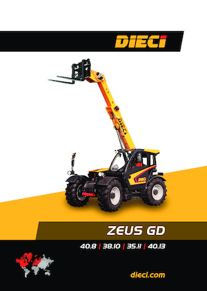 Teleskopické manipulátory Dieci Zeus 40.8 GD