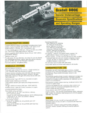 Teleskopická rypadla Gradall 880E