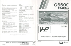 Teleskopická rypadla Gradall G660C