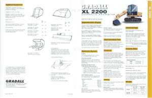 Teleskopická rypadla Gradall XL 2200
