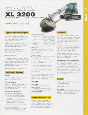 Teleskopická rypadla Gradall XL 3200
