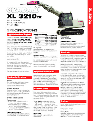 Teleskopická rypadla Gradall XL 3210 III