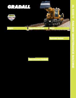 Teleskopická rypadla Gradall XL 5130 V