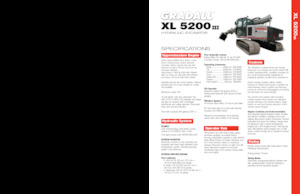 Teleskopická rypadla Gradall XL 5200 III