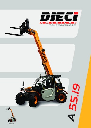 Teleskopické manipulátory Dieci A 55.19-O