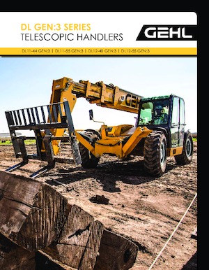 Teleskopické manipulátory Gehl DL12-55