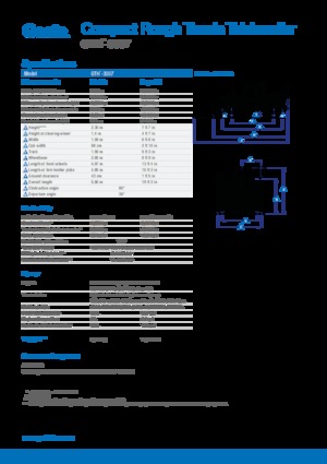 Teleskopické manipulátory Genie GTH-3007