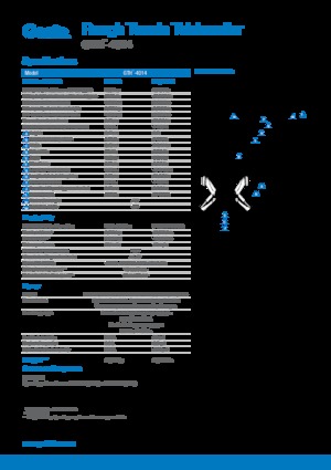 Teleskopické manipulátory Genie GTH4014