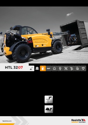 Teleskopické manipulátory Haulotte HTL3207