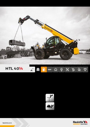 Teleskopické manipulátory Haulotte HTL4014