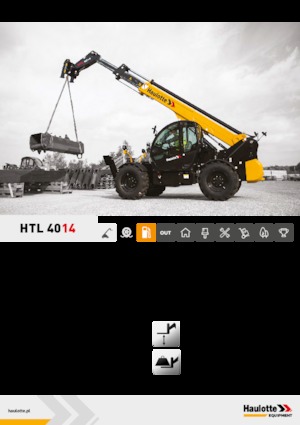Teleskopické manipulátory Haulotte HTL4014