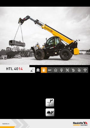 Teleskopické manipulátory Haulotte HTL4014