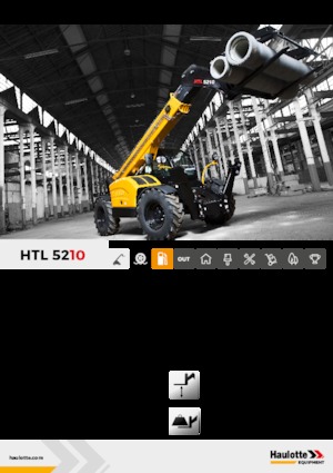 Teleskopické manipulátory Haulotte HTL5210