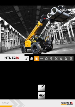 Teleskopické manipulátory Haulotte HTL5210