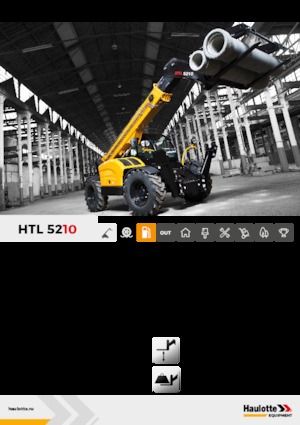Teleskopické manipulátory Haulotte HTL5210