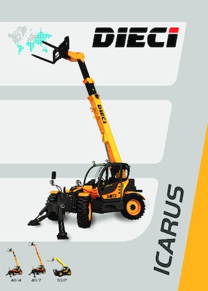Teleskopické manipulátory Dieci Icarus 55.17