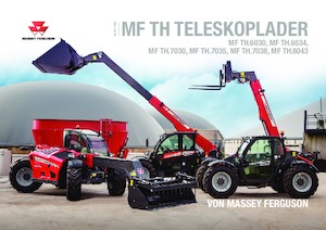 Teleskopické manipulátory Massey Ferguson TH.8043