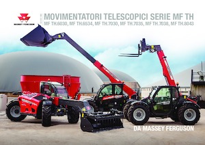 Teleskopické manipulátory Massey Ferguson TH.8043
