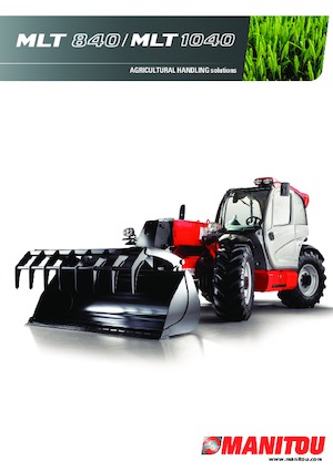 Teleskopické manipulátory Manitou MLT 840-115 PS