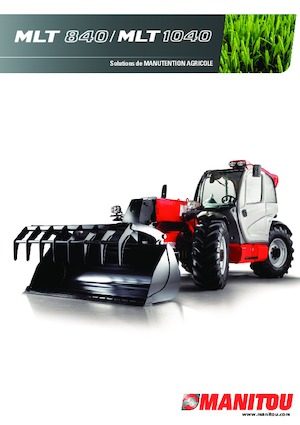 Teleskopické manipulátory Manitou MLT 840-115 PS