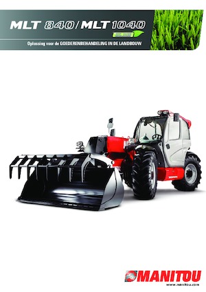Teleskopické manipulátory Manitou MLT 840-115 PS