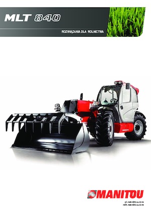 Teleskopické manipulátory Manitou MLT 840-115 PS