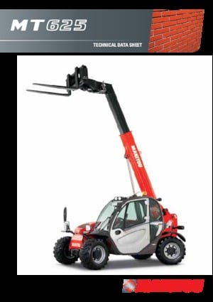 Teleskopické manipulátory Manitou MT 625 H