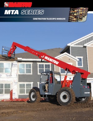 Teleskopické manipulátory Manitou MTA 6034