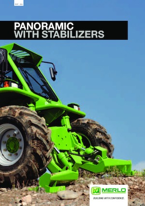 Teleskopické manipulátory Merlo Panoramic P 38.14