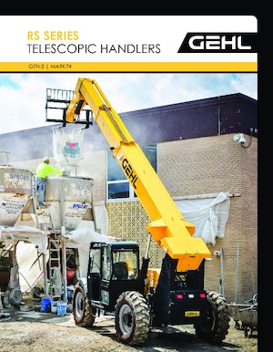 Teleskopické manipulátory Gehl RS8-42