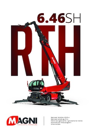 Teleskopické nakladače s horní konstrukcí MAGNI RTH 6.46 SH