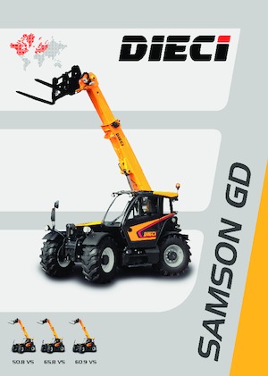 Teleskopické manipulátory Dieci Samson 65.8 VS EVO2