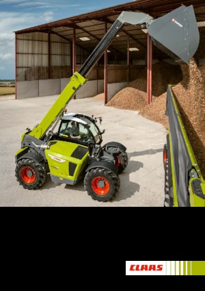 Teleskopické manipulátory Claas Scorpion 741 