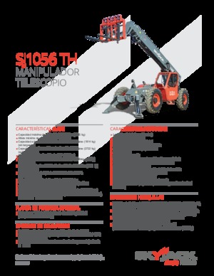 Teleskopické manipulátory Skyjack SJ1056 TH