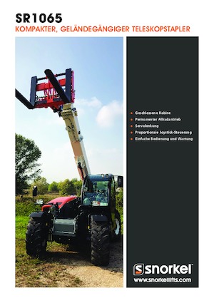 Teleskopické manipulátory Snorkel SR1065 Classic 74