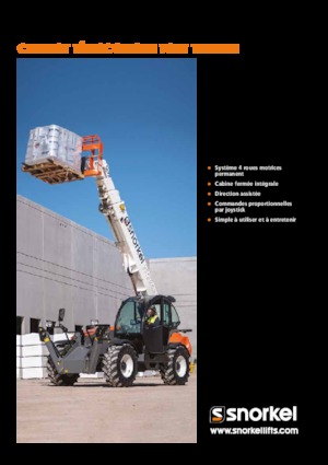 Teleskopické manipulátory Snorkel SR1745 Classic 55