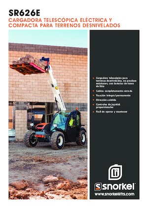 Teleskopické manipulátory Snorkel SR626E