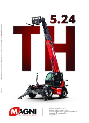 Teleskopické manipulátory MAGNI TH 5.24