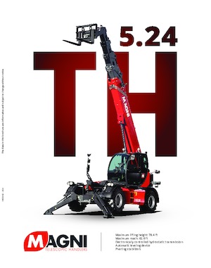 Teleskopické manipulátory MAGNI TH 5.24