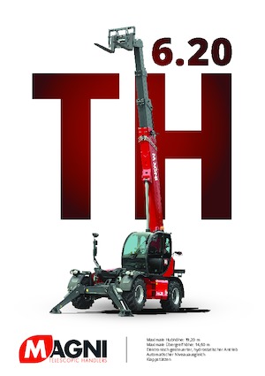 Teleskopické manipulátory MAGNI TH 6.20