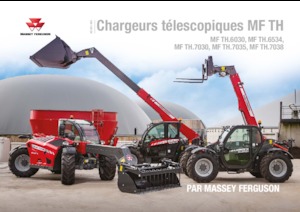 Teleskopické manipulátory Massey Ferguson TH.7030