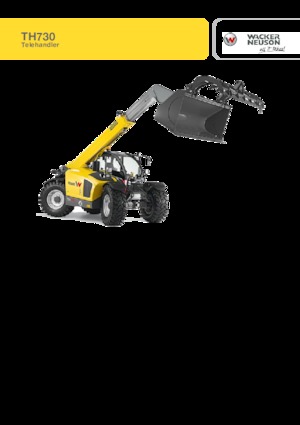Teleskopické manipulátory Wacker Neuson TH730 