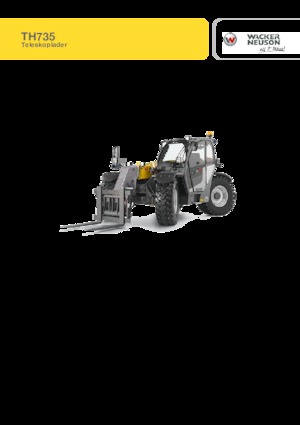 Teleskopické manipulátory Wacker Neuson TH735