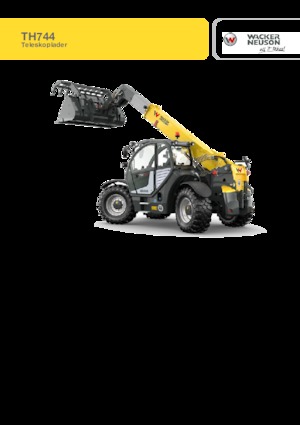 Teleskopické manipulátory Wacker Neuson TH744 