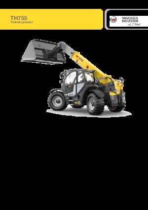Teleskopické manipulátory Wacker Neuson TH755
