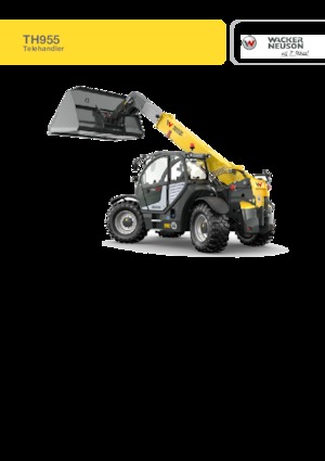 Teleskopické manipulátory Wacker Neuson TH955 