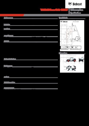 Teleskopické manipulátory Bobcat TL26.60 Low Cab 100 IV